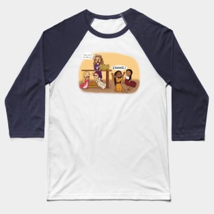 Hanukah with Rebecca and the American Gals Baseball T-Shirt